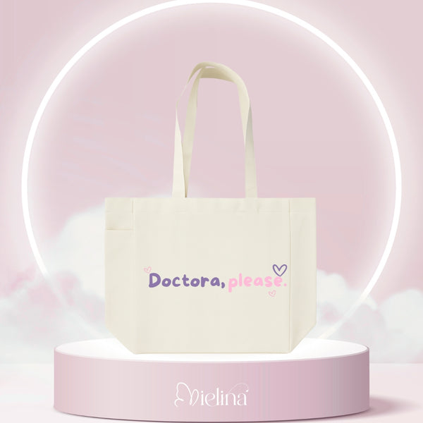 Totebag - Doctora Please Morada
