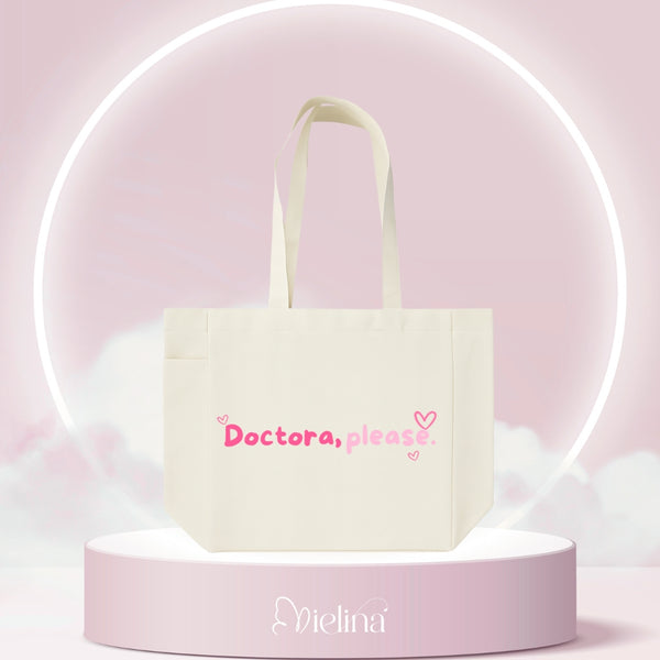 Totebag - Doctora Please Rosa
