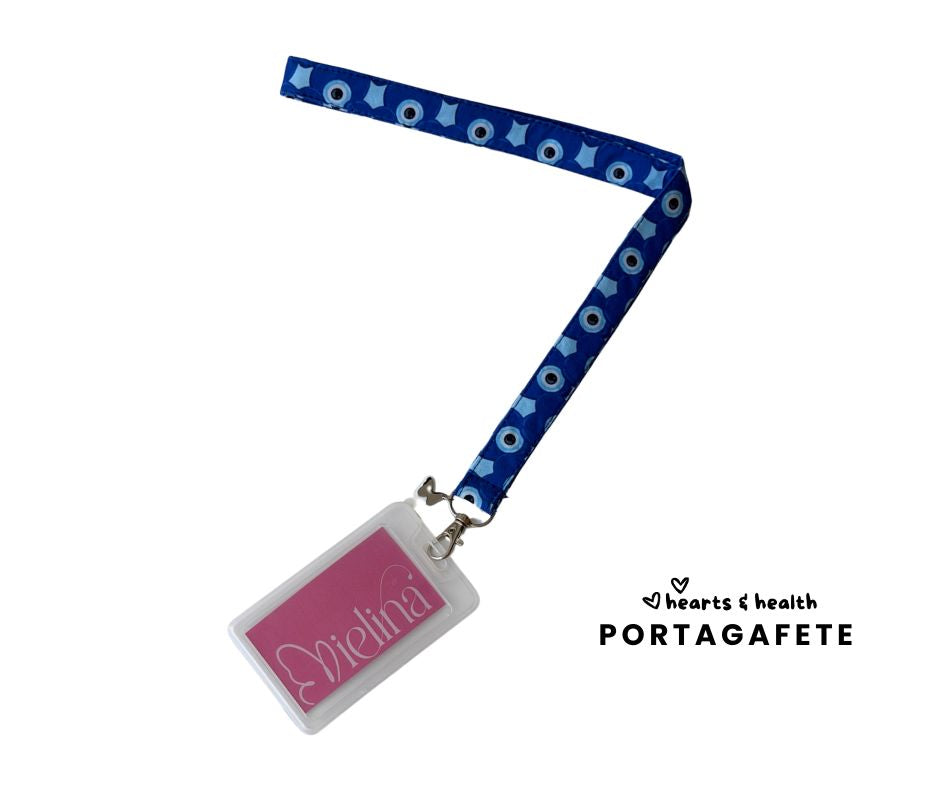 Llavero - Portagafete Ojo turco